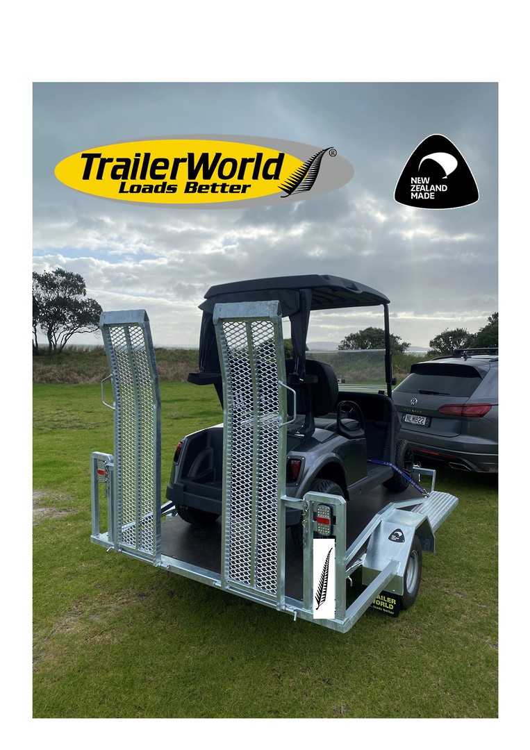 Golf Cart Transporter Trailer image 1